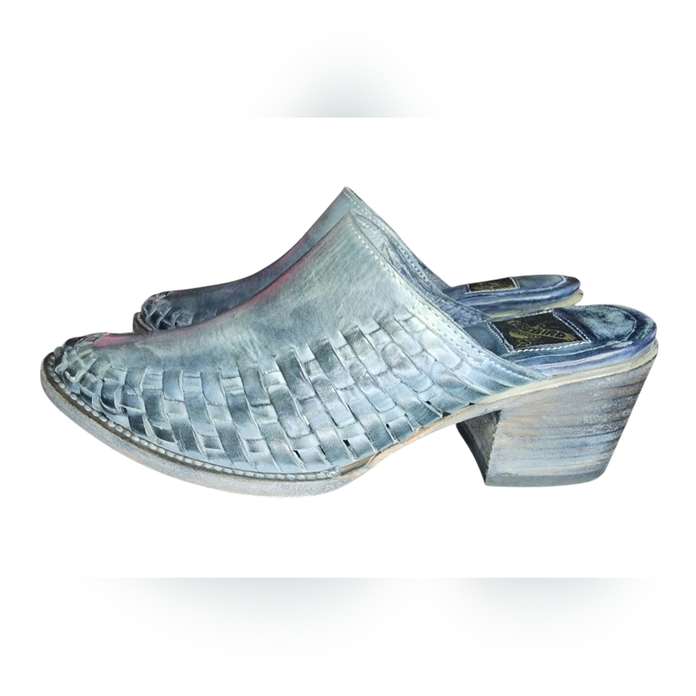 Freebird By Steven Sofia Woven Mules, Womens 7 - Picture 2 of 11